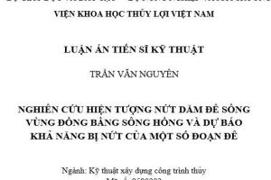 TÓM TẮT LUẬN ÁN TIẾN SĨ KỸ THUẬT CỦA NCS.TRẦN VĂN NGUYÊN